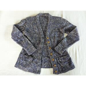 Yves Saint Laurent Vintage Cardigan Sweater Size L Wool Blend British Hong Kong